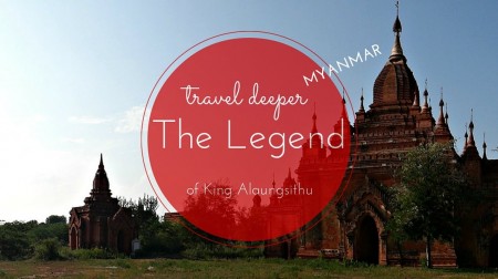 Beautiful old temples of the ancient capital city, Bagan